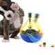 thumbnail image 5 of Juguete para perros pequeños, dispensador de golosinas para perros, divertido dispensador de alimentos para mascotas, juguetes de rompecabezas, dispensador de alimentos para cachorros, acabado de lujo, 5 of 8