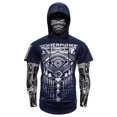 thumbnail image 1 of Playeras De Compresión Para Hombre Camisa Informal A Rayas Para Hombre, Camisa De Manga Corta Con Botones Y Cuello Vuelto, 1 of 4