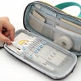 thumbnail image 6 of Large Capacity Oxford Cloth Pencil Case, Multi-Layer Stationery Organizer with Zipper, Durable and Portable for Everyday Use at Campus, Work, or Home, 6 of 8