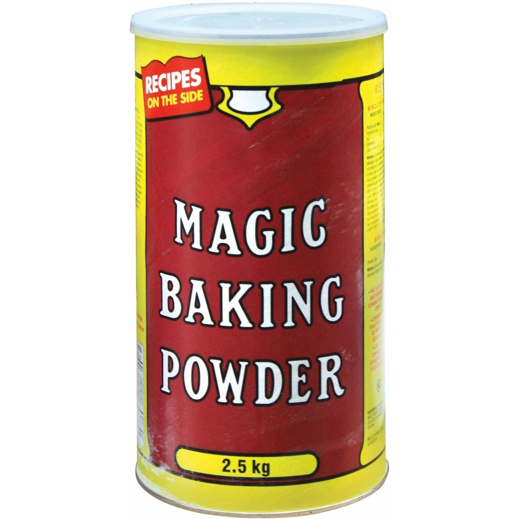 Magic Baking Powder - 1ct - 2.5kg - Double-Acting Leavening Agent for ...