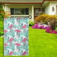 thumbnail image 3 of Wukai Flamingo Print Garden Flag 12.5x18 Inch Double Sided Sun-resistant Rain-resistant, Wrinkle-resistant Colorfast(Only Flag), 3 of 7