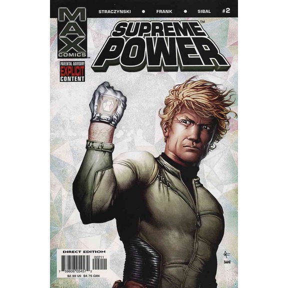 Supreme Power #2 VF ; Marvel Comic Book