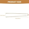 thumbnail image 2 of OULII Bamboo Garbage Stick Litter Picker 2Set Khaki Reacher Tool Grabber for Household Cleaning Elderly, 2 of 8