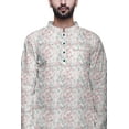 thumbnail image 6 of Atasi Indian Long Kurta for Mens Summer Wear Cotton Poplin Wedding Kurta Shirt, 6 of 7