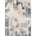 thumbnail image 2 of Well Woven Avri Grey & Black Boxes & Circles Border Pattern Area Rug 5x7 (5'3" x 7'3"), 2 of 8
