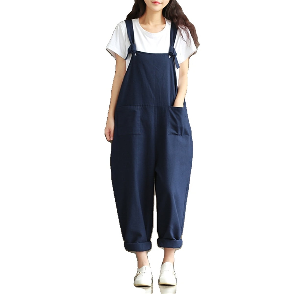 ladies baggy dungarees