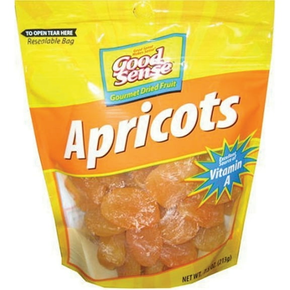 Good Sense Apricots, Dried & Unsweetened, 7.5 oz (213 g)