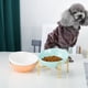 thumbnail image 5 of Laklulu Cuenco alto para gatos, cuenco de cerámica para comida para gatos, cuenco para arroz, protección de la columna cervical, cuenco para perros, 5 of 5