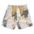 thumbnail image 2 of Funny and Cute Cats Boys Swim Trunks Quick Dry Boy Swim Shorts for 3-14 Years, 2 of 8