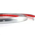 thumbnail image 5 of 12mm / 16ft Car Bumper Strip Adhesive Auto Bright Silver Chrome Moulding Trim, 5 of 11