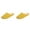 (2-Pack) E-Yellow, variant on (2-Pack) Rinsvye Woman's Warm Home Plush Slippers with Arch Support for Women Soft Slippers Anti-Slip Winter Womens Animal Slippers Floor Bedroom Shoes