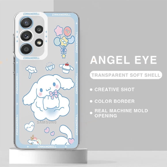 Women‘s Wear Phone Case For Samsung Galaxy A33 A12 A15 A73 A72 A24 A32 A11 A14 A52 A13 A25 A34 A54 Sanrio Cinnamoroll My Melody TPU Cover