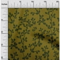 thumbnail image 2 of oneOone Georgette Viscose Dark Olive Green Fabric Asian Sewing Craft Projects Fabric Prints By Yard 42 Inch Wide, 2 of 4