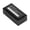 Black, variant on Riousery Power Distribution Block M8 Screw Terminal Bus Bar DC 48V 300A for Automobile Boat Marine Red