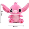 thumbnail image 2 of Juguetes de peluche de animales, pequeño animal de peluche cosido de 8 pulgadas, muñecos de peluche, regalo de cumpleaños, almohada de peluche (rosa), 2 of 5