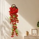 thumbnail image 4 of Rosas, flores colgantes, decoraciones artificiales, rosas de seda, plantas colgantes artificiales, rosas colgantes artificiales, flores artificiales colgantes, ramas falsas, 4 of 6
