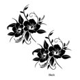 thumbnail image 1 of Pegatina decorativa para parachoques de coche CHAO flores 20 x 20 cm, 1 of 5