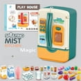 thumbnail image 1 of Mint Green Electric Kids' Play Refrigerator Toy with Spray & Light Effects – Interactive Educational Pretend Play Set for Parent-Child Bonding, Enhances Creativity & Coordination, Safe Durable, 1 of 6