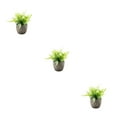 thumbnail image 4 of Decodeary Green Eco-friendly Artificial Money Tree In Pot Long-lasting Durability Realistic Appearance white rose 3Set, 4 of 6