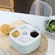 thumbnail image 5 of Fiudx Especiero de Cuatro Compartimentos, Diseño Transparente, Separador para Condimentos, Ahorra Espacio En La Cocina, Multifuncional, Organizador para El Hogar, Tamaño 13,5 X 13,5 X 8,5 Cm, 5 of 6