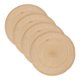 thumbnail image 1 of Uxcell 4 Pcs Manteles Individuales Redondos Tejidos, Mantel Lavable de 15 Pulgadas Resistente al Calor, Decorativo para Mesa de Comedor, Encimera, Caqui, 1 of 7