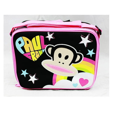 Rainbow Lunch - lunch bag - paul frank - black rainbow logo new case girls gifts 82103