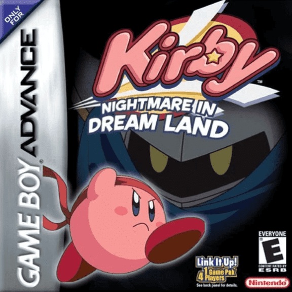 Kirby: Nightmare in Dream Land - Game Boy Advance - Game Cartridge