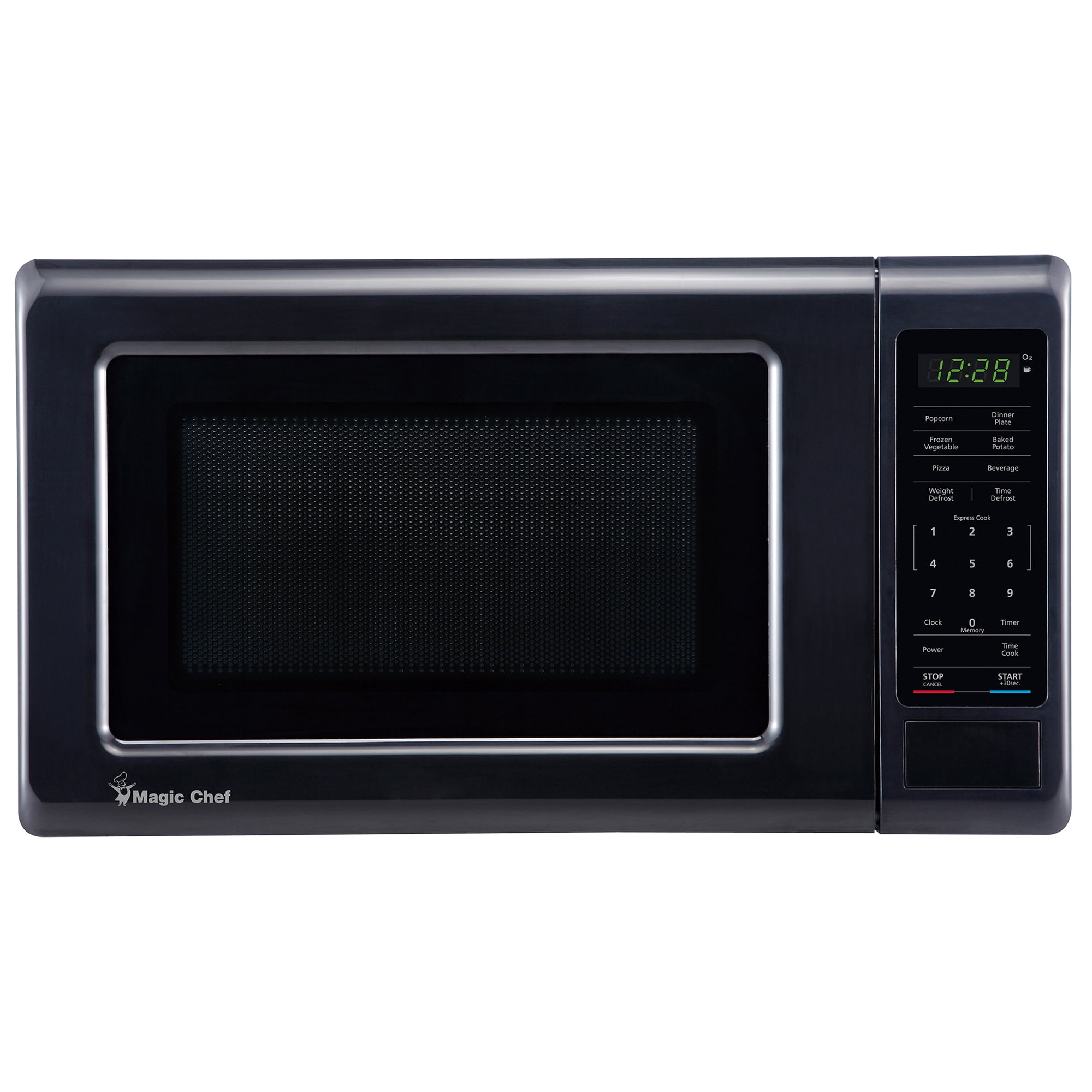 Magic Chef 0.7-Cu. Ft. 700-Watt Countertop Digital Touch Microwave, Black