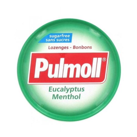 Pulmoll Lozenges Mint Eucalyptus Sugar Free 45g