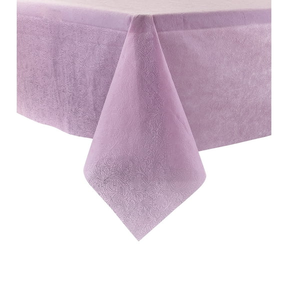 DISPOSABLE TABLE COVERS | Embossed Design | 54" X 108" | Pink | 1 PC