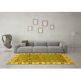 thumbnail image 3 of Ahgly Company Indoor Rectangle Oriental Yellow Traditional Area Rugs, 4' x 6', 3 of 4