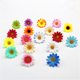thumbnail image 3 of 4 cm de dos capas de pequeño crisantemo girasol simulación de girasol flor crisantemo cabeza de flor, 3 of 6