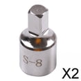 thumbnail image 1 of DYNWAVECA 2X Oil Sump Drain Plug Parts with 3/8 Drive for Stable Performance, 1 of 8