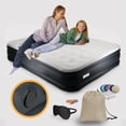 thumbnail image 1 of Colchón Inflable Matrimonial Eléctrico Portátil Para Camping Marthing, 1 of 9