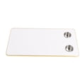 thumbnail image 1 of Pontoon Boat Tabletop, 31.49x15.74in Solid Wood Boat Table Top Panel Rectangular RV Table Top Replacement with 2 Cup Holders for Trailer, Motorhome, Yacht Deck, 1 of 7