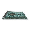 thumbnail image 2 of Ahgly Company Indoor Square Persian Light Blue Traditional Area Rugs, 6' Square, 2 of 4