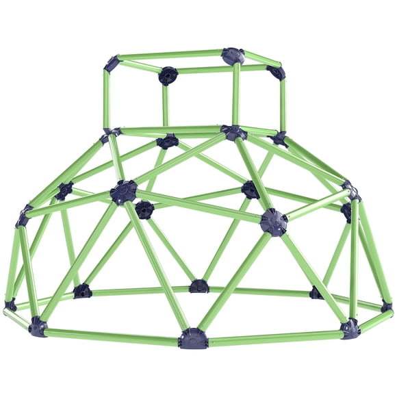 Qaba Climbing Dome, 6FT Jungle Gym Playground for Boys Girls 3-8, Green