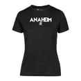 thumbnail image 2 of Women's Levelwear Black Anaheim Ducks Maddox City Capsule T-Shirt, 2 of 3