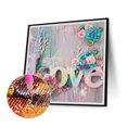 thumbnail image 2 of Pintura de diamante 5D DIY taladro redondo completo kit de amor decoración del hogar arte artesanal FLhrweasw Nuevo, 2 of 9