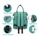 thumbnail image 3 of Mochila Pañalera Moderna Impermeable Gran Capacidad Viaje Dara Baby  Acc0072, 3 of 5