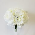 thumbnail image 1 of Ivory Rose And Hydrangea Bouquet Artificial Flowers, 1 of 1