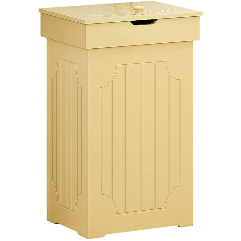 Trash Can Wood Trash Bin Decorative Trash Can Waste Basket -  in 2023