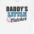 thumbnail image 4 of Inktastic Baseball Daddys Little Catcher Boys Baby Bodysuit, 4 of 5