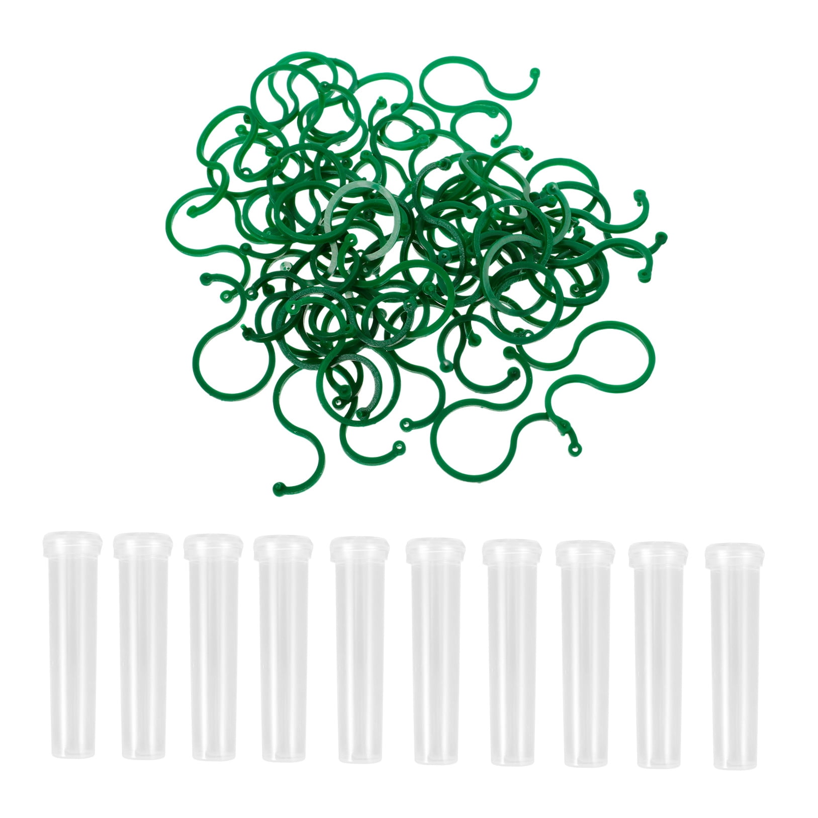 Raindrops Floral Water Tubes for Flower Arrangement Reusable Plastic Flower Tubes Assorted Color 1 Set