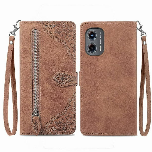 Funda billetera anti-golpes para GANGXUN Motorola Moto G Stylus 5G Plus , ideal para día a día y trabajo