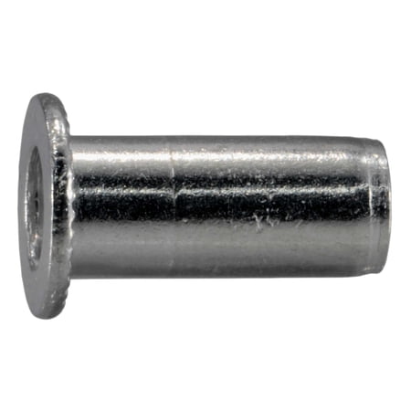 5mm-0.8 x 3.5mm Aluminum Coarse Thread Blind Nut Inserts (6 pcs.)