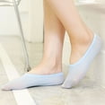 thumbnail image 4 of ZHENHONG No-show Socks for Women Women 12 Pairs Of Candy Colored Boat Socks Casual Non Slip Light Mouth Socks, 4 of 6