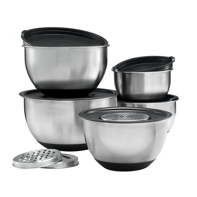 Sagler mixing bowls - mixing bowl Set of 6 - stainless steel mixing