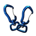 thumbnail image 3 of Aluminum snap hook with swivel snap hook key 76mm gray, 3 of 7