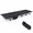 Black, variant on AQORD Portable Camping Cot for Adults, 74.8" x 26.2" Ultralight Folding Cot Bed with Pillow Pocket, Supports 350 lbs, Lightweight Travel Sleeping Cot for Beach, Home, Green
